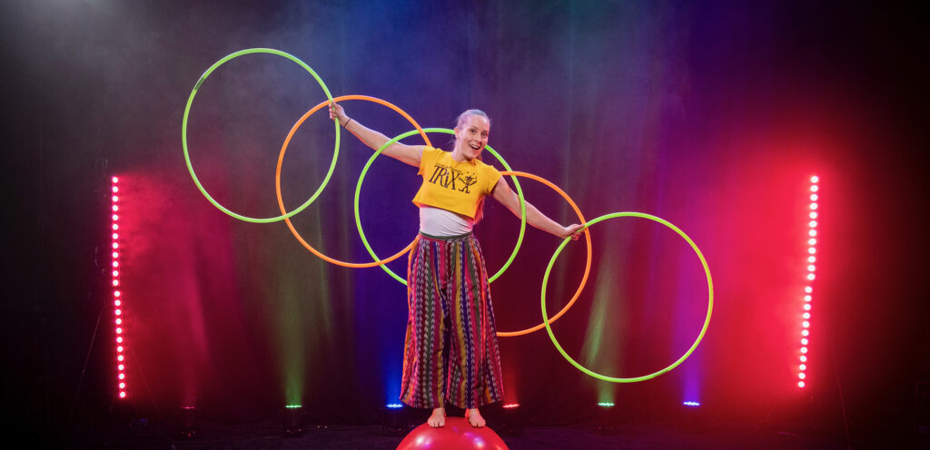Träna cirkus i Västerås